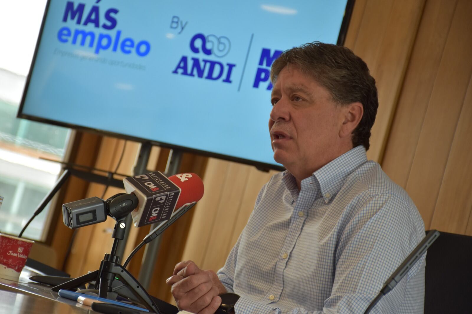 Bruce Mac Master, presidente de la Andi.