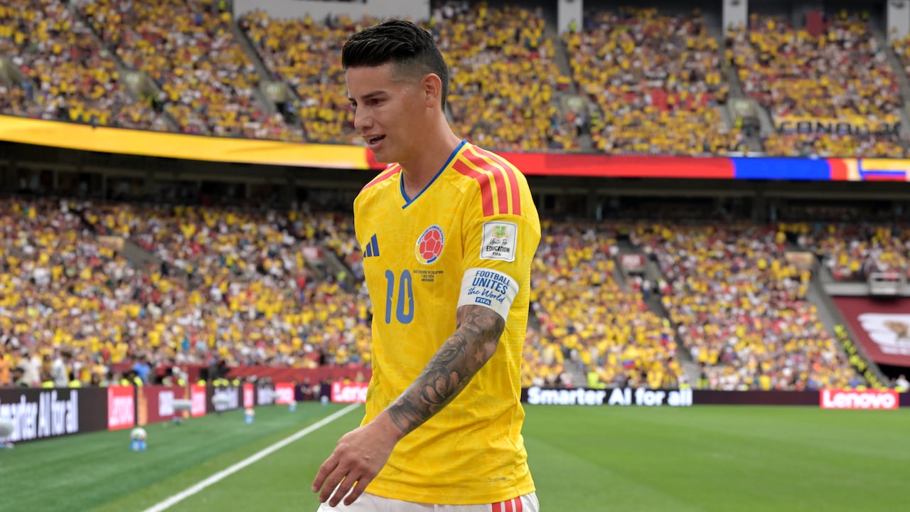James Rodríguez contra Suiza