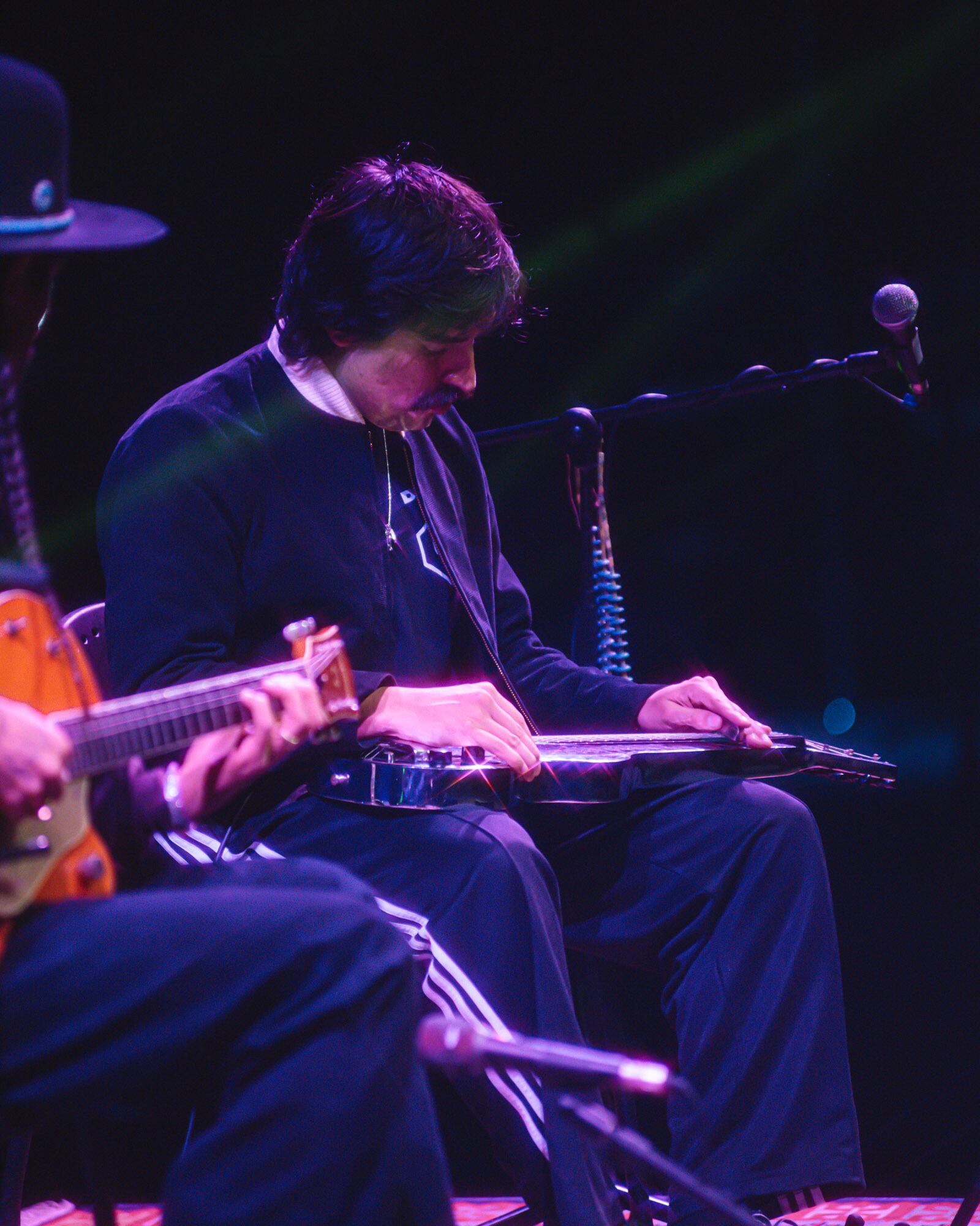 Hermanos Gutiérrez en el Teatro Mayor JMSD de Bogotá (30 ene, 2026). Foto: @alejandra.mar