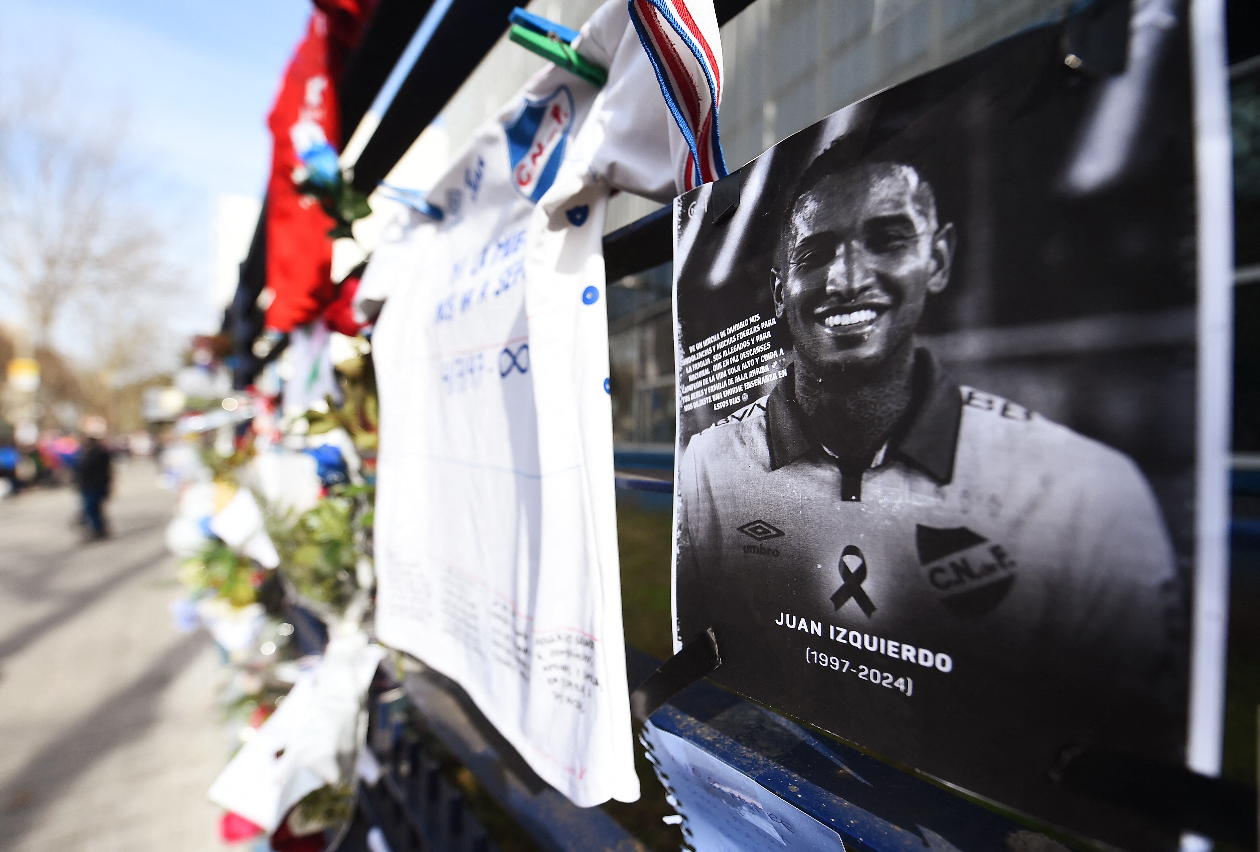 Funeral de Juan Izquierdo, este jueves 29 de agosto en Uruguay.