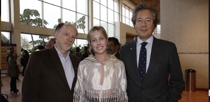 Andrés Hoyos, Rocío Arias y Gonzalo Córdoba.