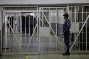 La Ministra de Justicia y del Derecho, Gloria María Borrero presento el Plan de Transformación y Humanización del Sistema Carcelario en Colombia en la cárcel Modelo en la Capital del pais.