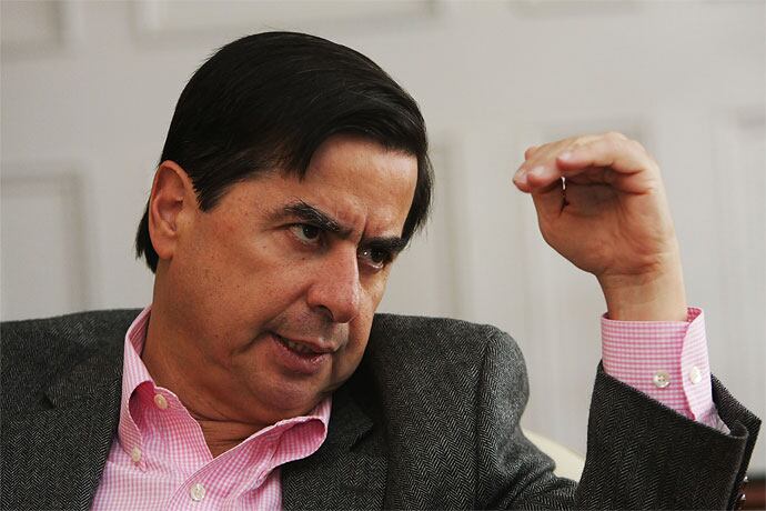 El ministro del Interior, Juan Fernando Cristo. 