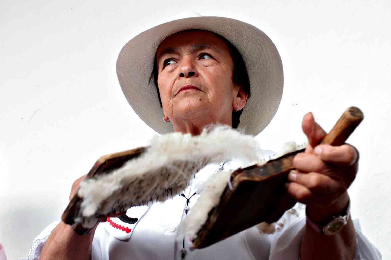 Lanas de Iza. Foto: Laura Muñoz / Revista Semana