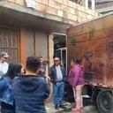 El conductor del camión con placas TTZ - 433 parece ser que perdió el control del automotor y arrolló a los policías.