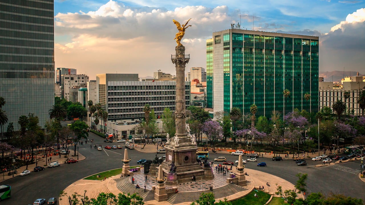 El Ángel de Independencia, en Ciudad de México.