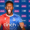 Jefferson Lerma con la camiseta de su nuevo club, Crystal Palace. Tomado de: @CPFC