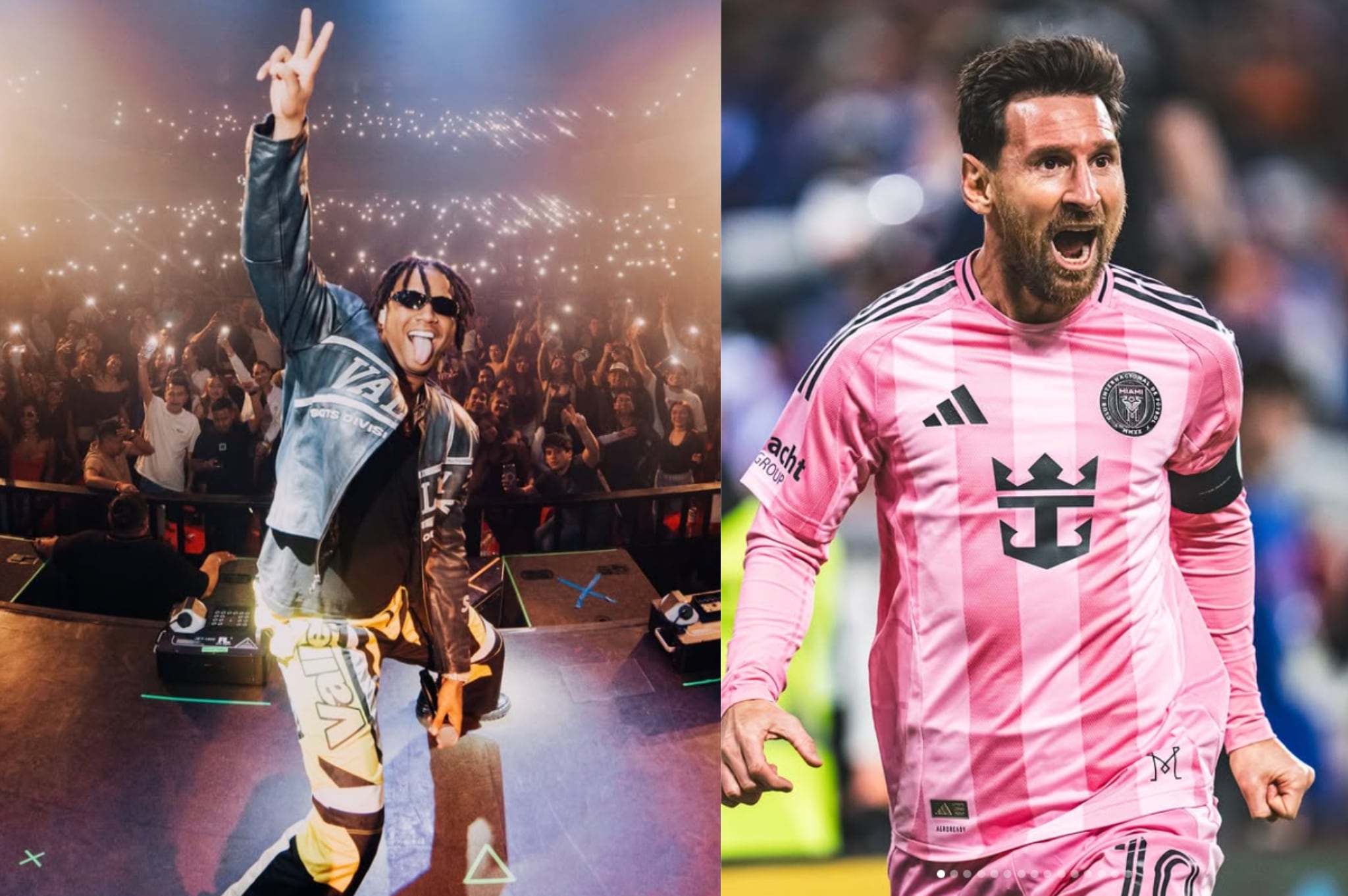 Hamilton fue confirmado para partido de Lionel Messi en Medellín