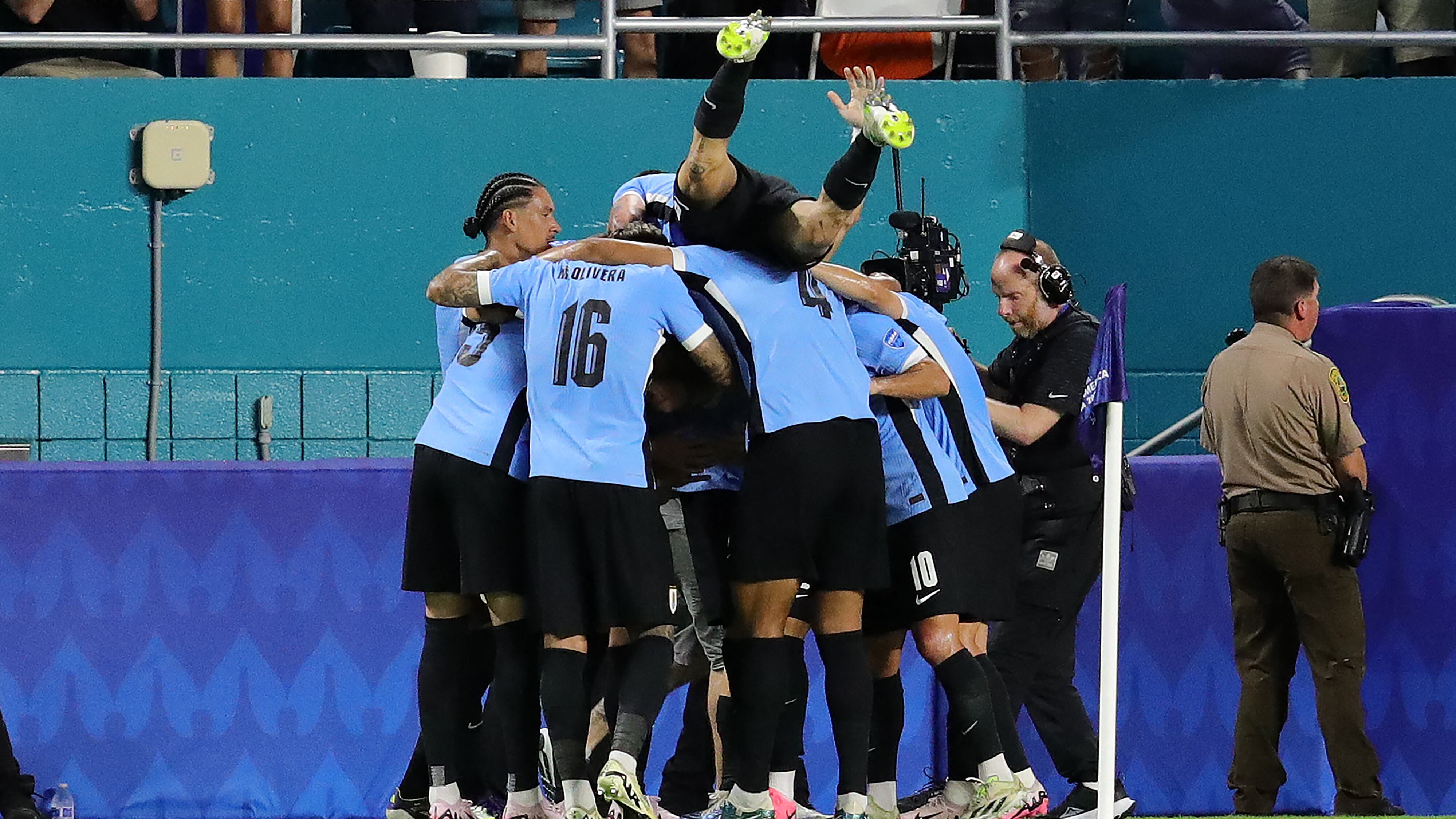 Uruguay vs Panamá - fecha 1 - grupo C Copa América 2024.