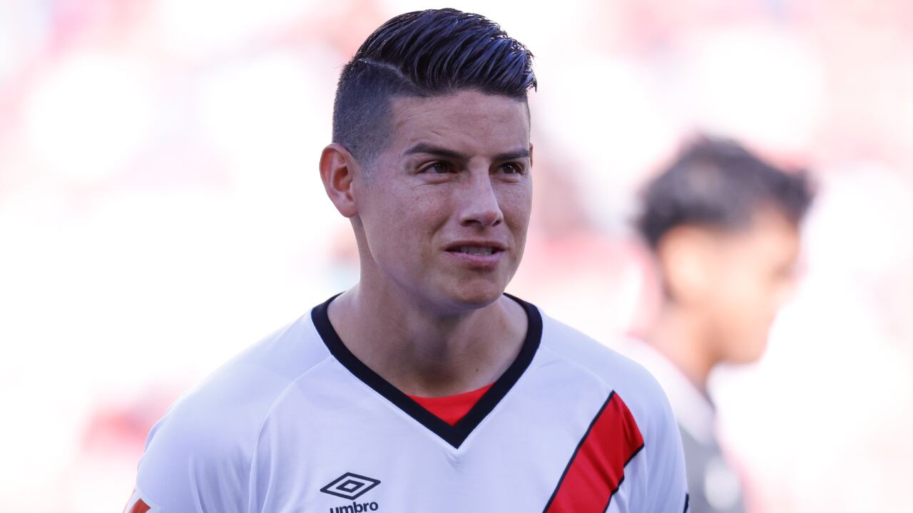 James Rodríguez, volante del Rayo Vallecano.