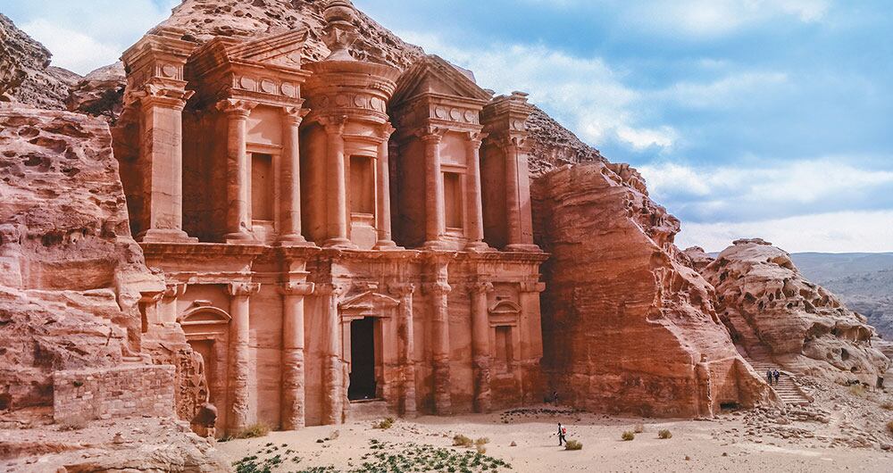 El Deir, que los bizantinos usaron como monasterio cuando la ciudad fue abandonada por los nabaeos