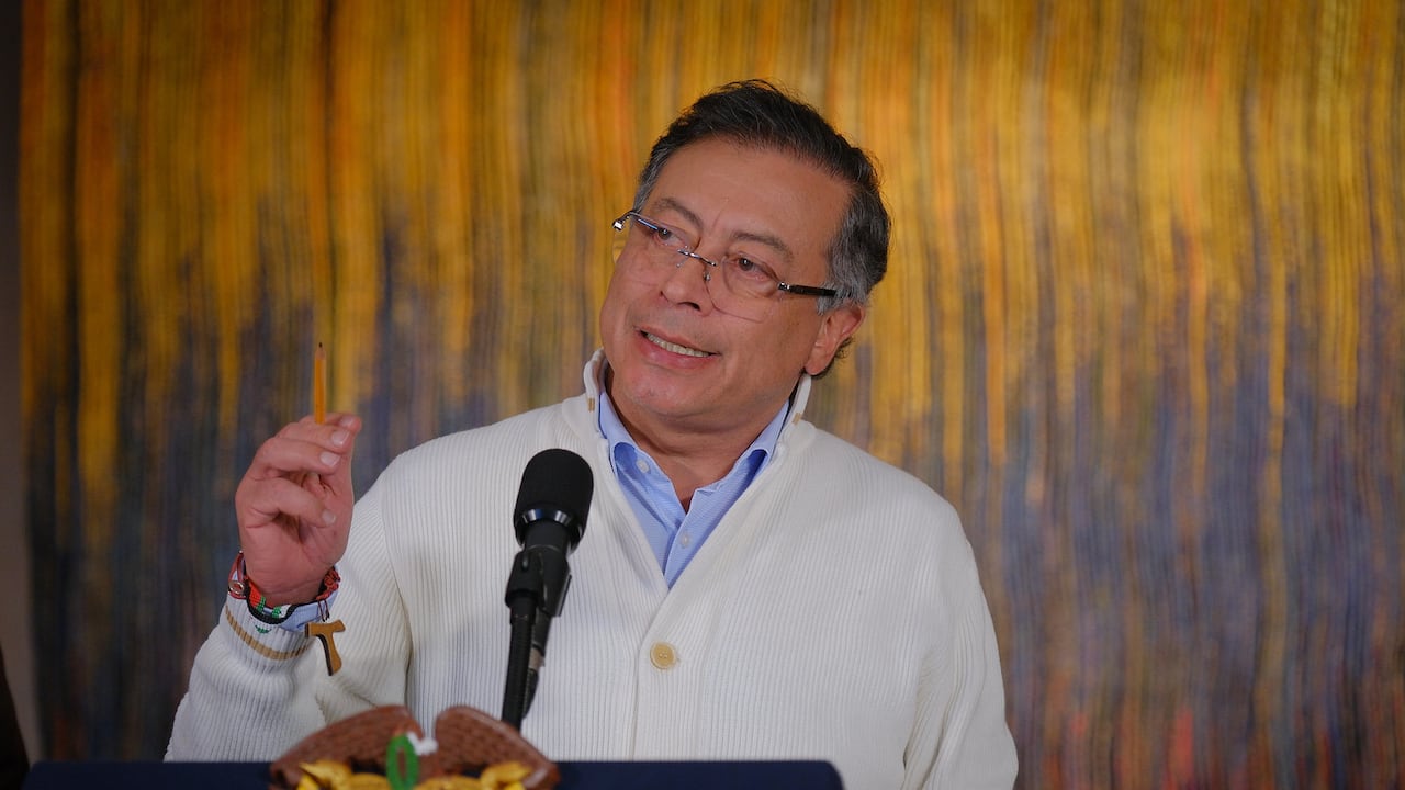 El presidente Gustavo Petro.