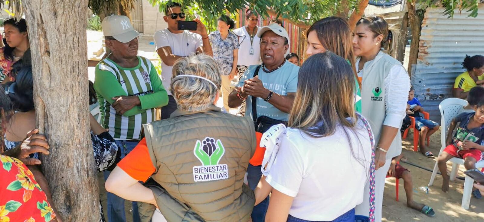 El ICBF lidera el trabajo de identificación de menores en riesgo de desnutrición en La Guajira.
