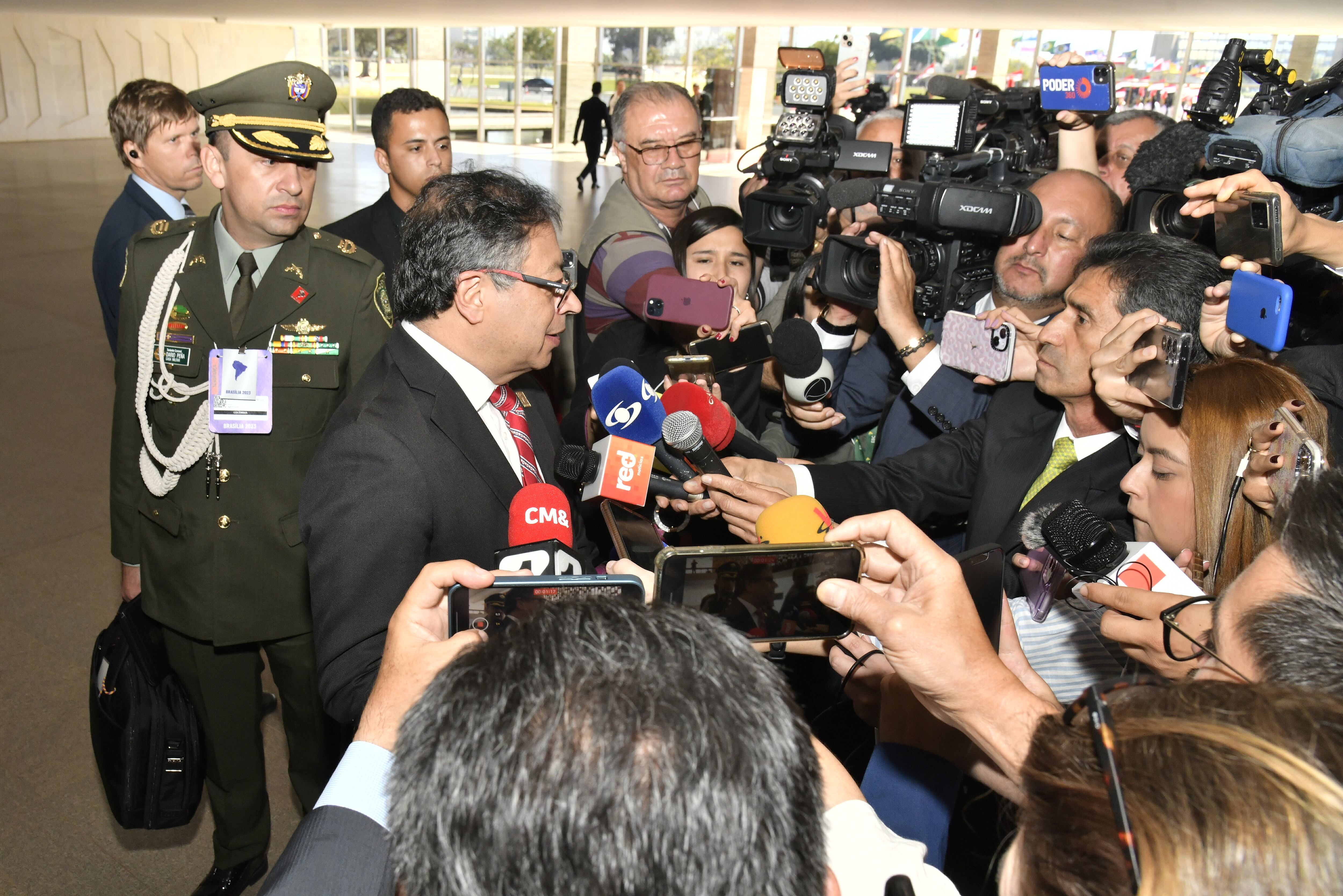 El presidente Petro insistió en la lucha del cambio climático.