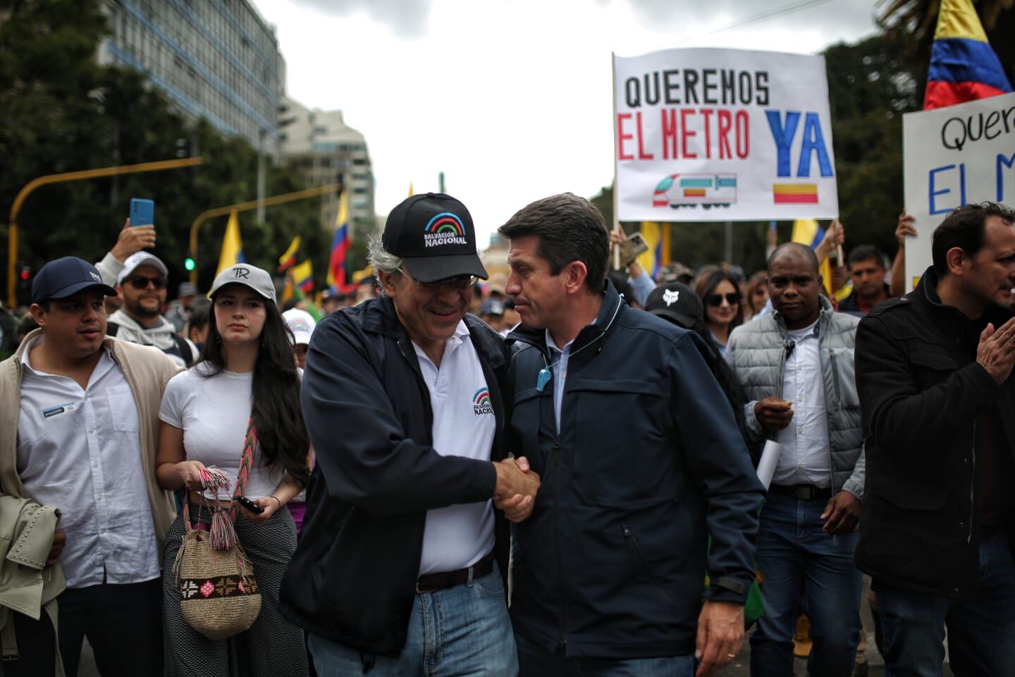 Marchas de la oposición en contra del gobierno