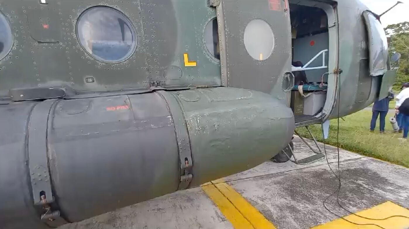 Helicóptero Tierra Alta