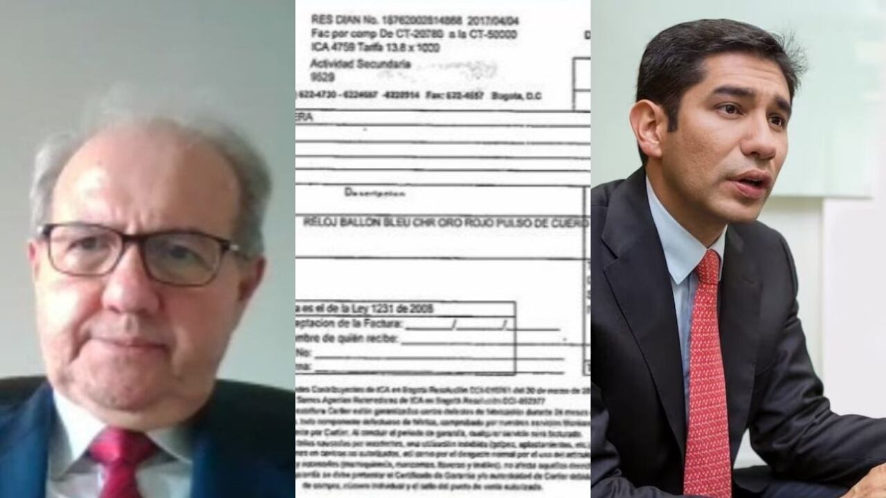 El exmagistrado Leonidas Bustos y el exfiscal Anticorrupción, Luis Gustavo Moreno.