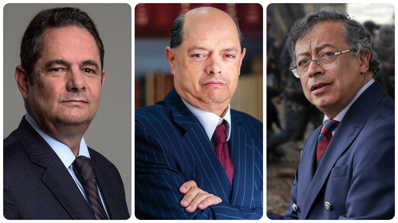 Germán Vargas Lleras, Enrique Vargas Lleras y Gustavo Petro.