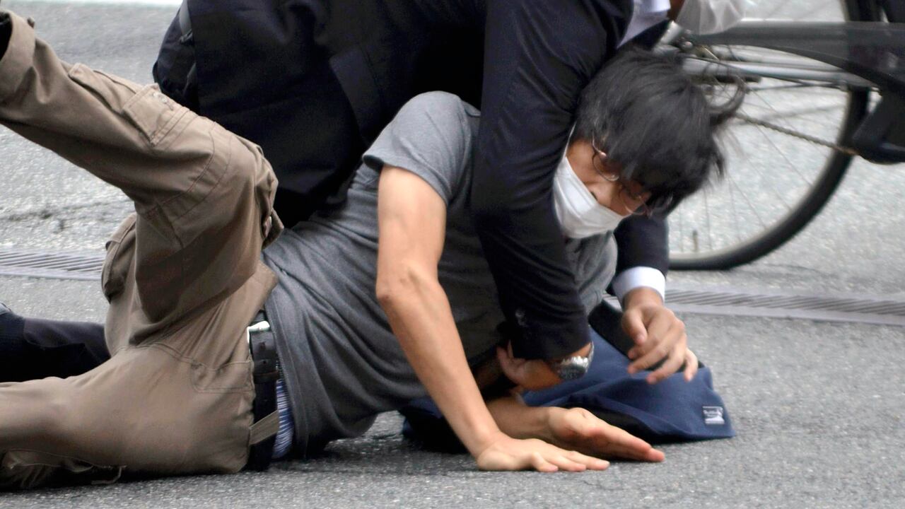 Tetsuya Yamagami, presunto sospechoso de haber asesinado al ex primer ministro de Japón, Shinzo Abe.