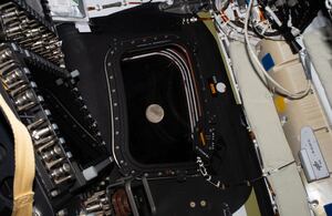 Esta fotografía de un miembro de la tripulación de Artemis II proporcionada por la NASA.