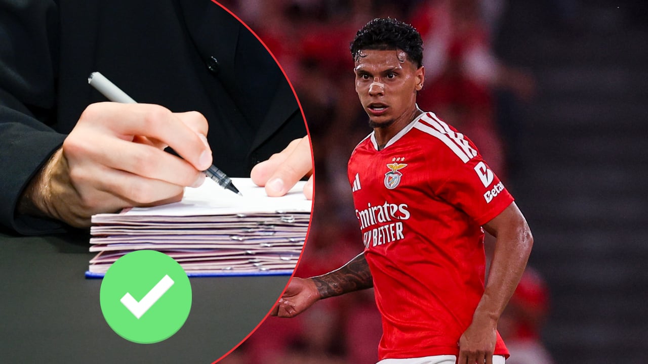 Es oficial el nuevo equipo de Richard Ríos: deja Benfica por un club de Asia.