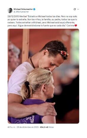 Pantallazo X: @_MSchumacher