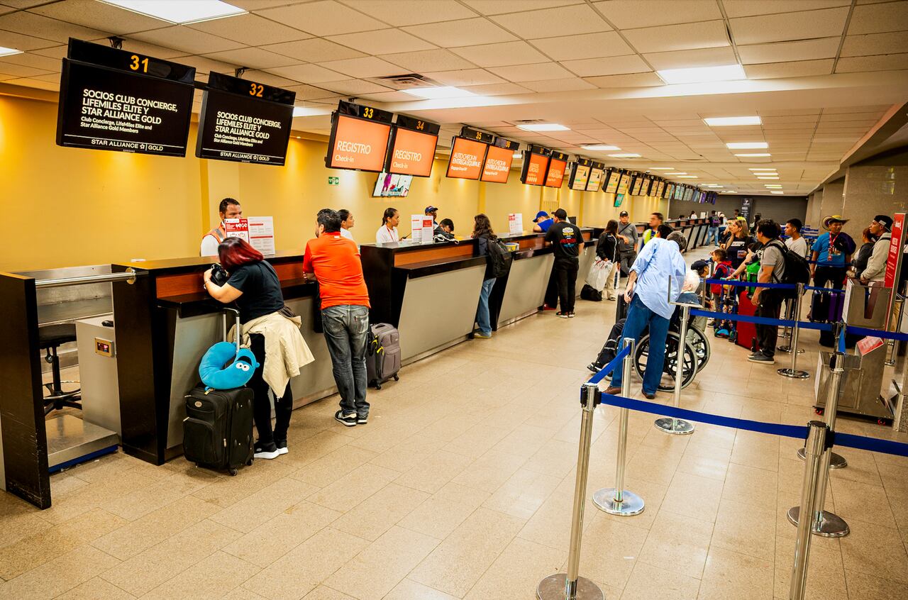 El Aeropuerto Internacional Rafael Núñez de Cartagena.