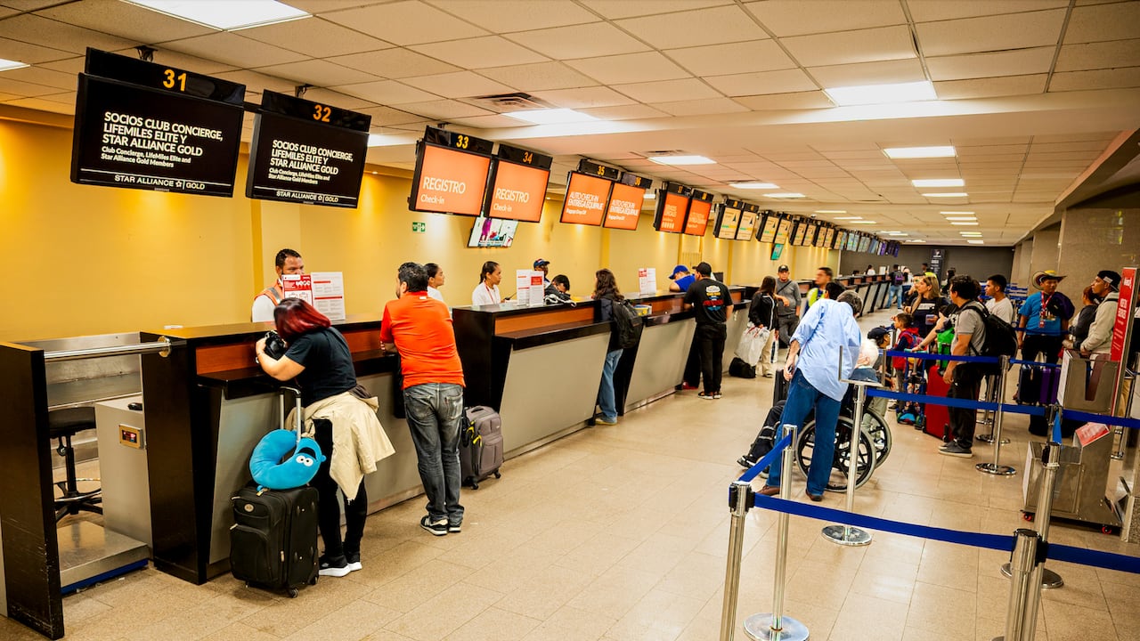 El Aeropuerto Internacional Rafael Núñez de Cartagena.