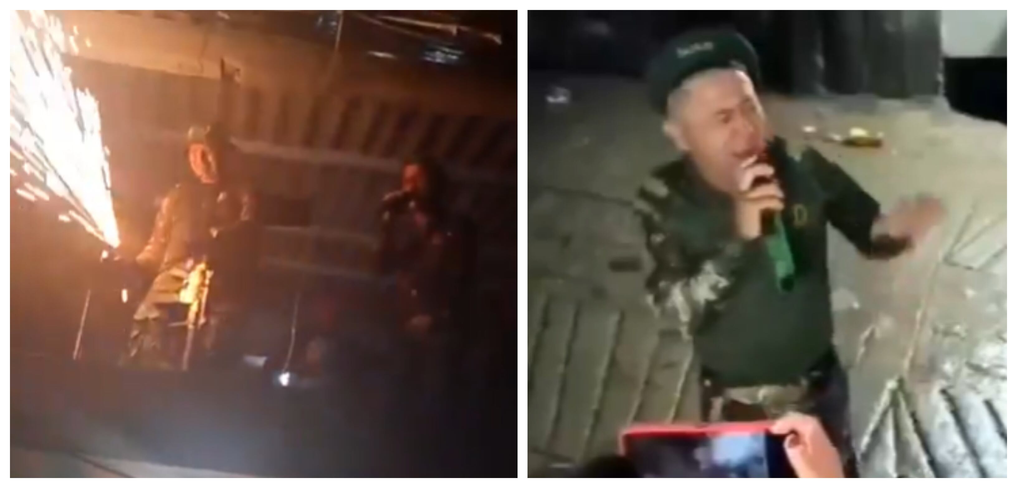 Delincuentes de las disidencias del frente 36 de las Farc armaron fiesta en Briceño, Antioquia.