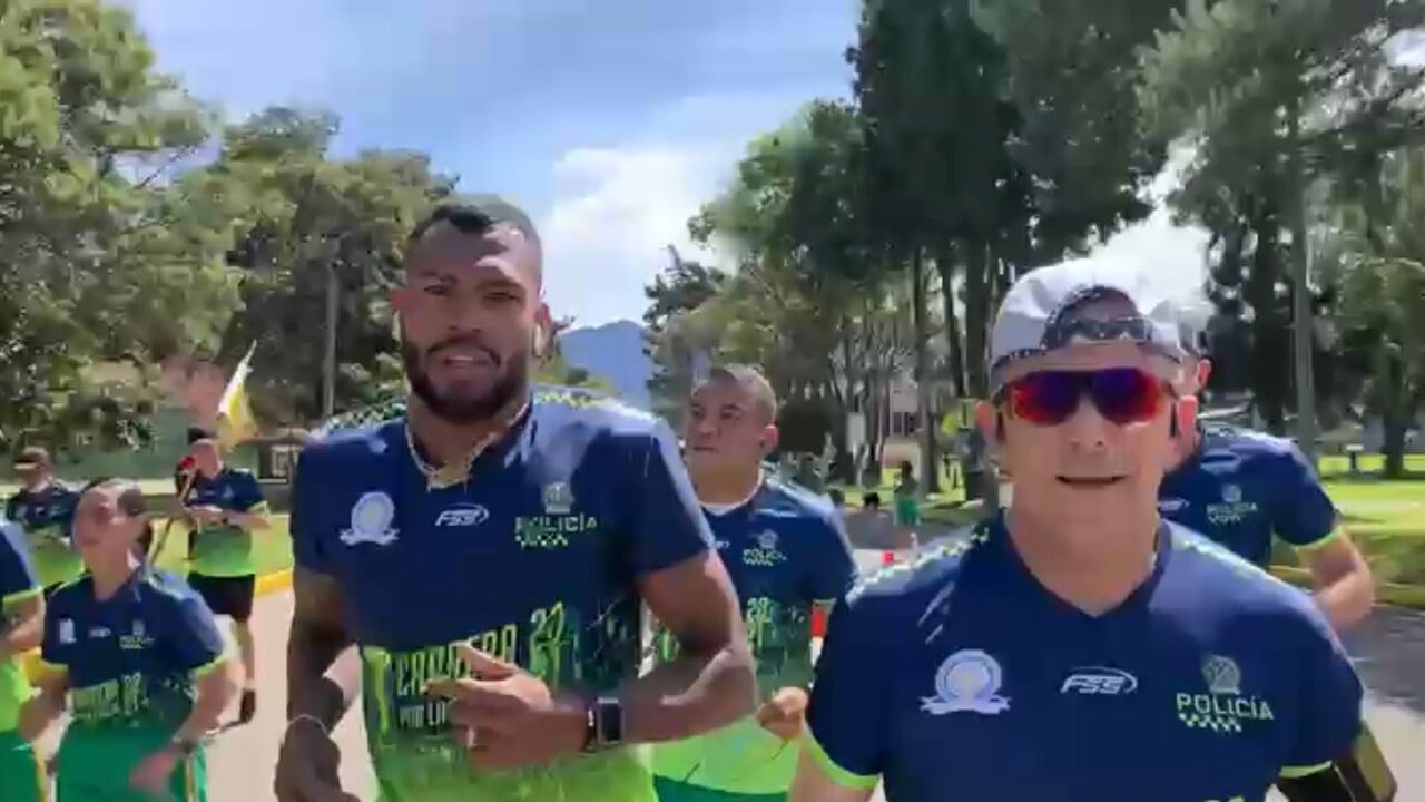 General Jorge Luis Vargas corrió con el medallista olímpico Anthony Zambrano, ¿de qué se trata?