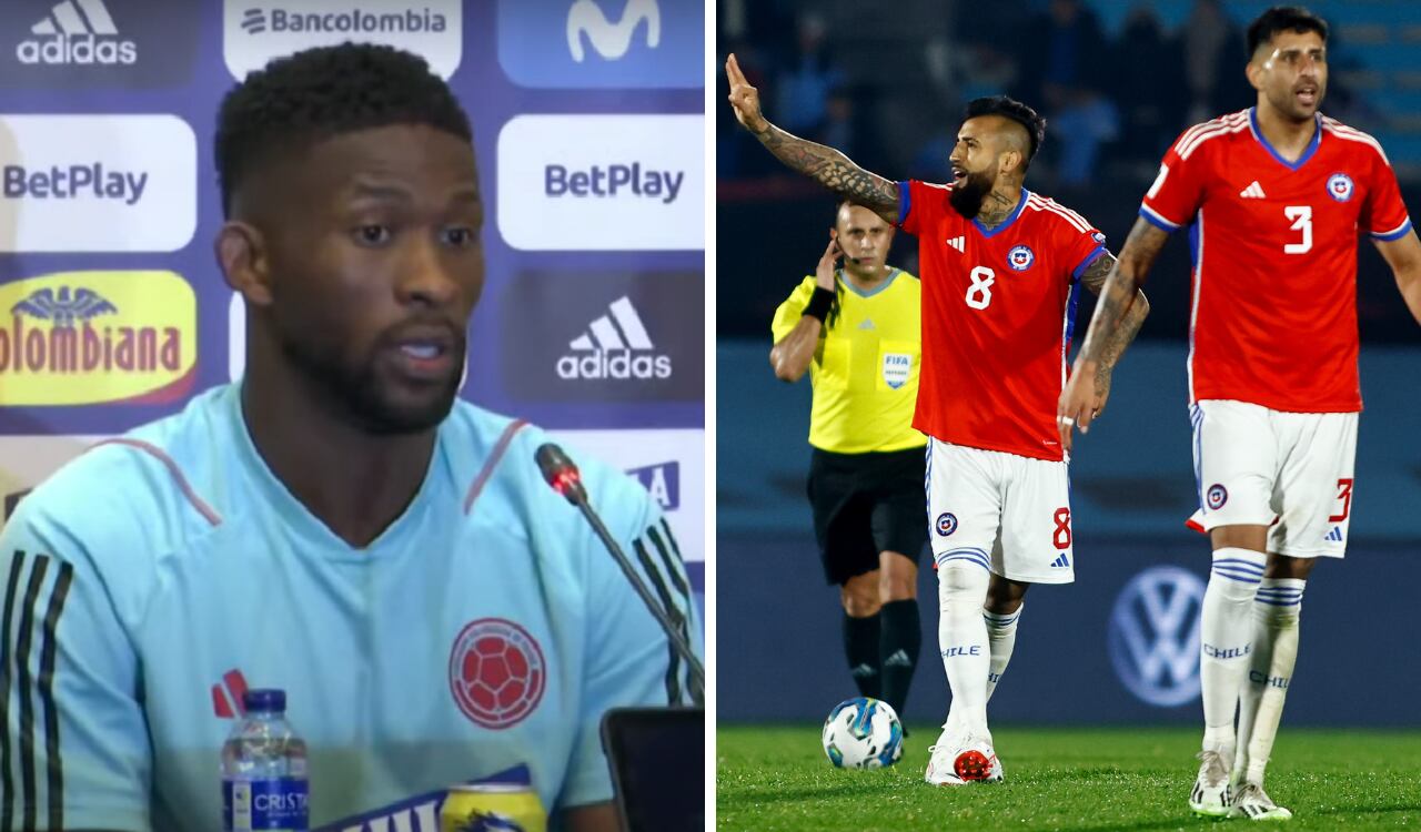 Jefferson Lerma en la previa del juego ante Chile por la eliminatoria al Mundial 2026