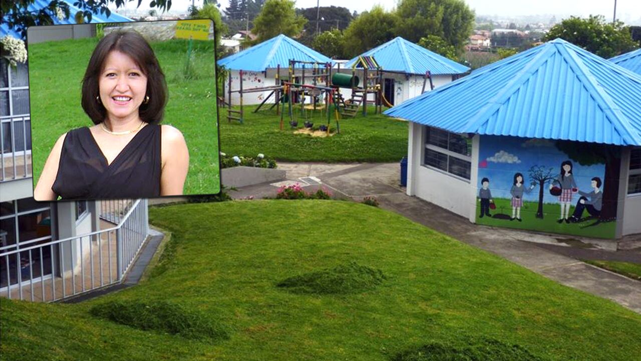 Yadira Patricia Arias, la propietaria del colegio y quien impondría sus creencias al plantel educativo.