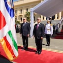 El presidente Iván Duque sostuvo una reunión con su homólogo de República Dominicana Luis Abinader.