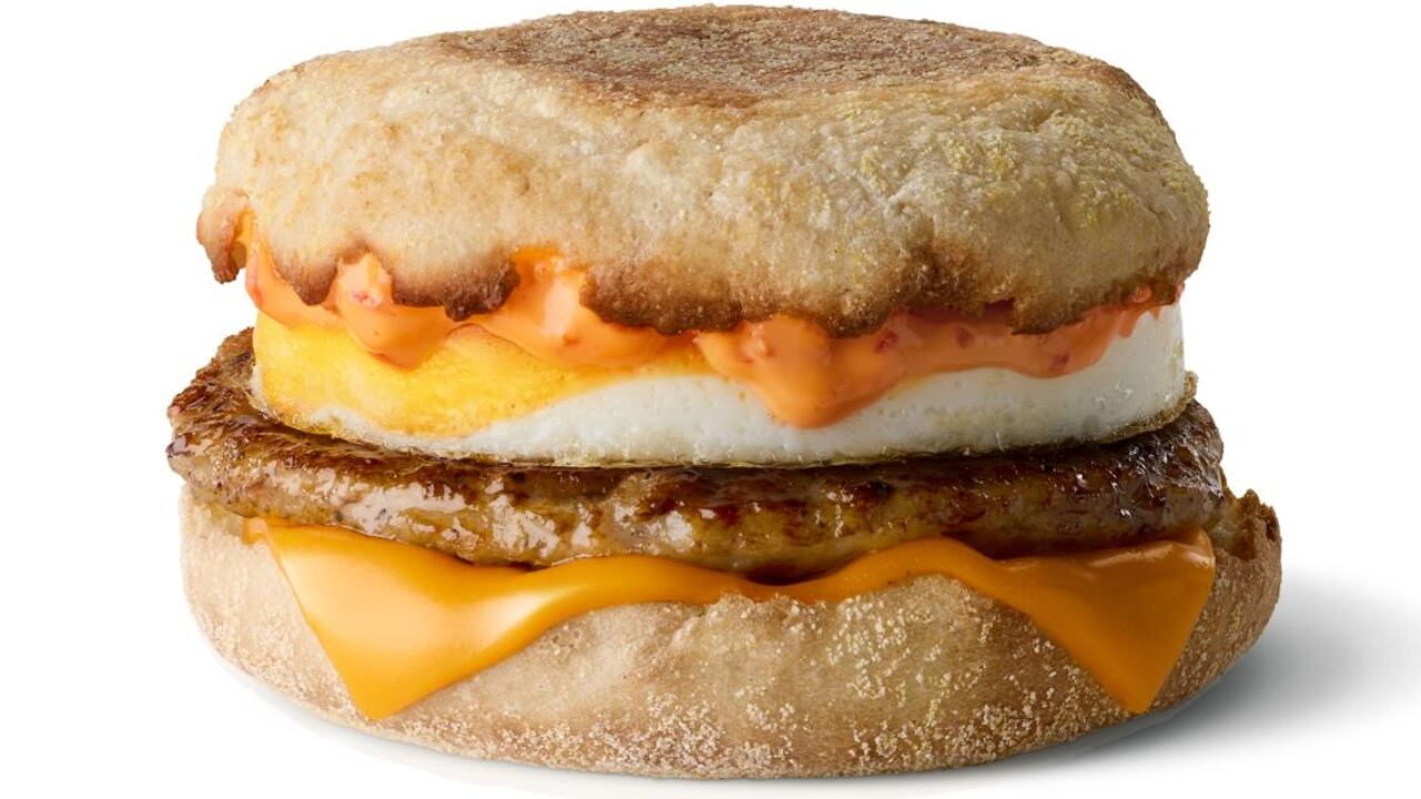 Este será el Spicy McMuffin que ofrecerá la cadena.