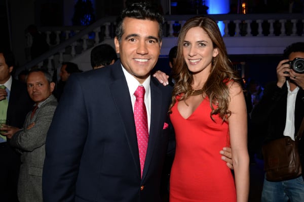 Carlos Calero y Adriana Tarud.