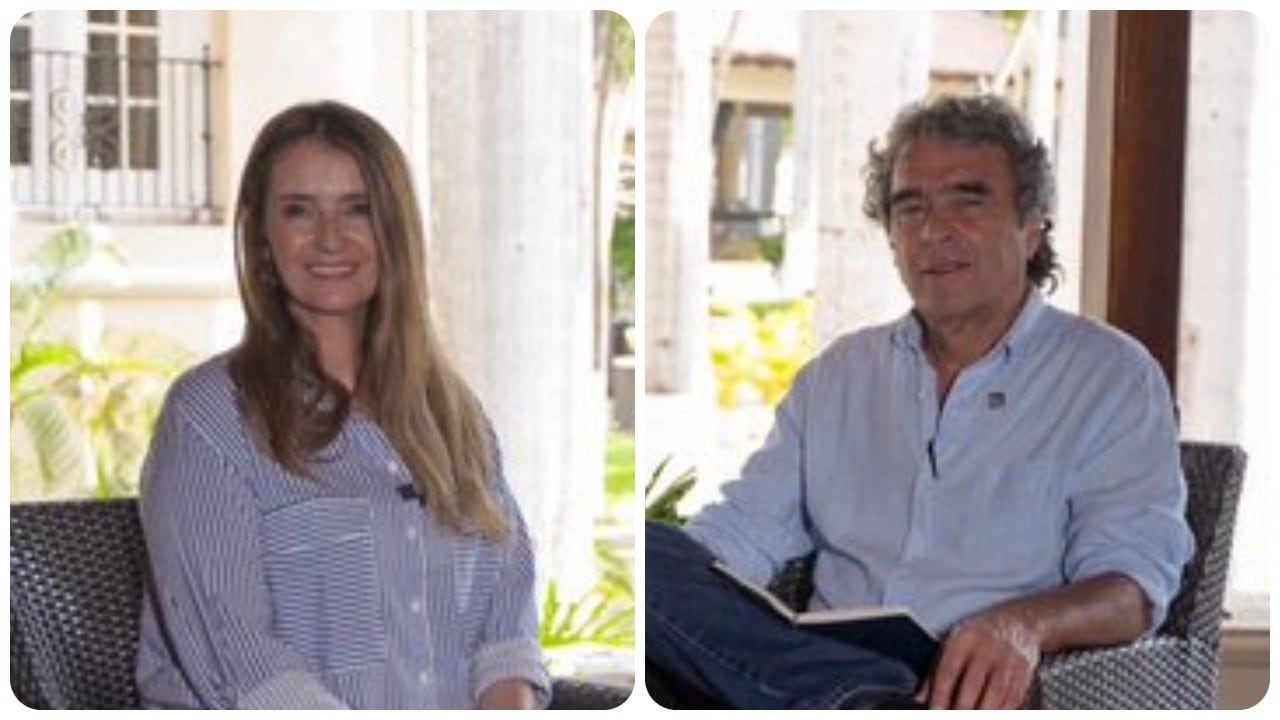 Paloma Valencia y Sergio Fajardo