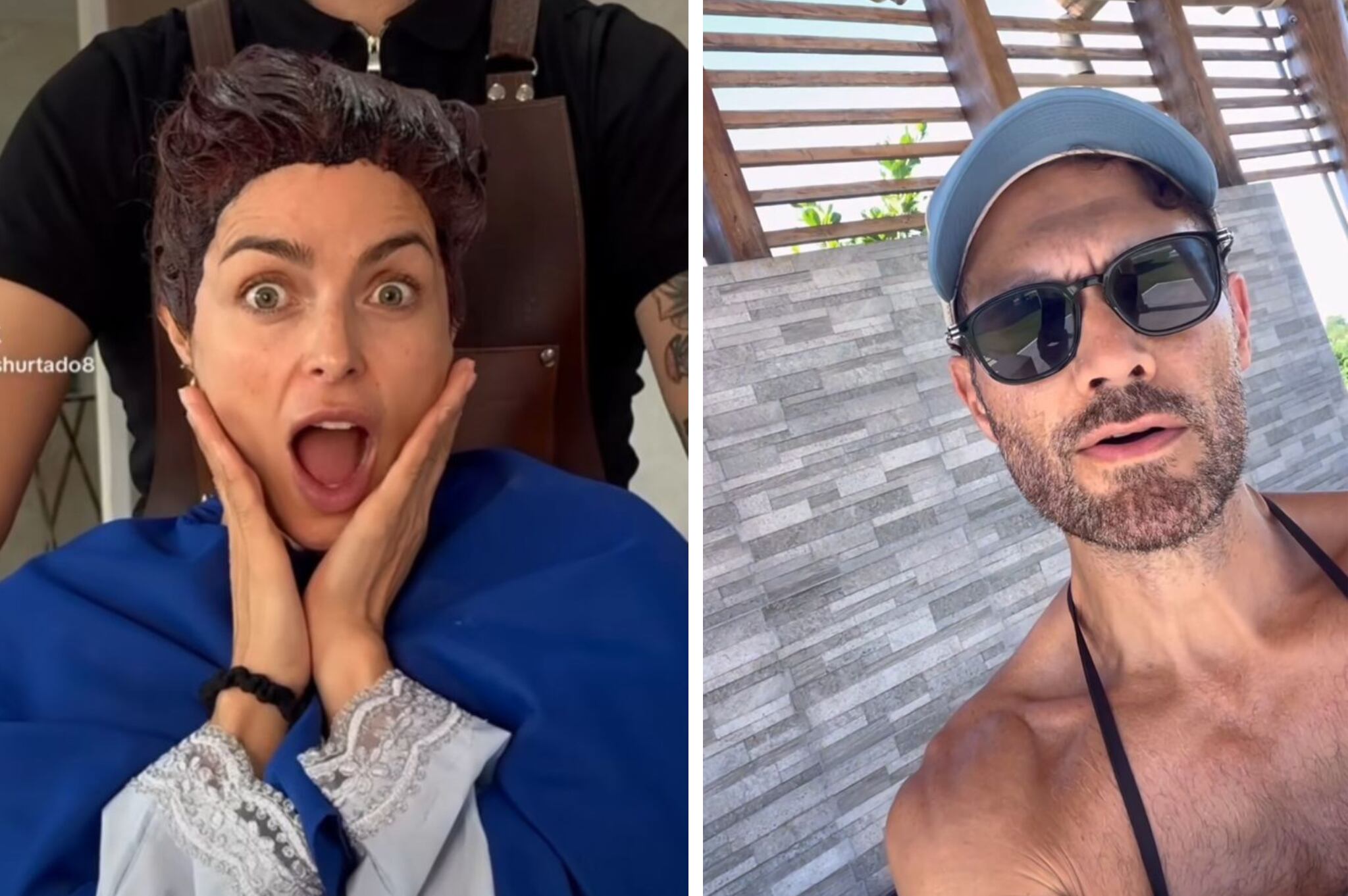 Josse Narváez lanzó picante indirecta a Cristina Hurtado por cambio de look