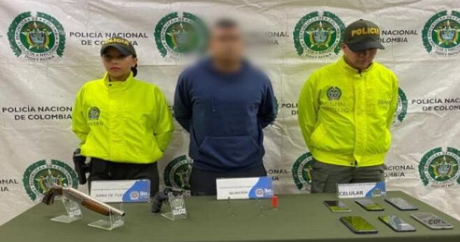 Al parecer alquilaba las armas de fuego para la comisión de delitos como el homicidio, el hurto y la extorsión