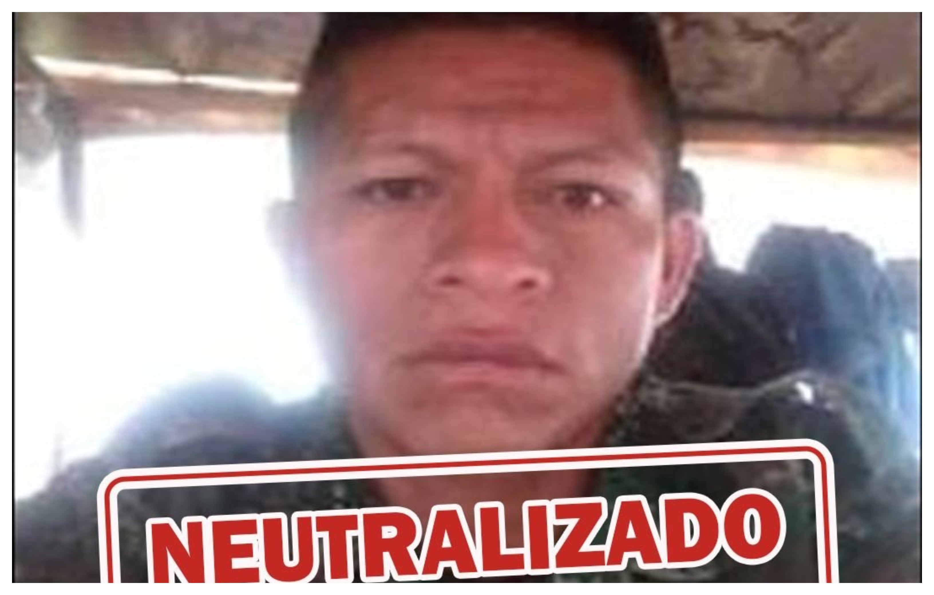 Alias Whisky, tercer cabecilla de la estructura Dagoberto Ramos de las disidencias de las FARC en Cauca, fue dado de baja.