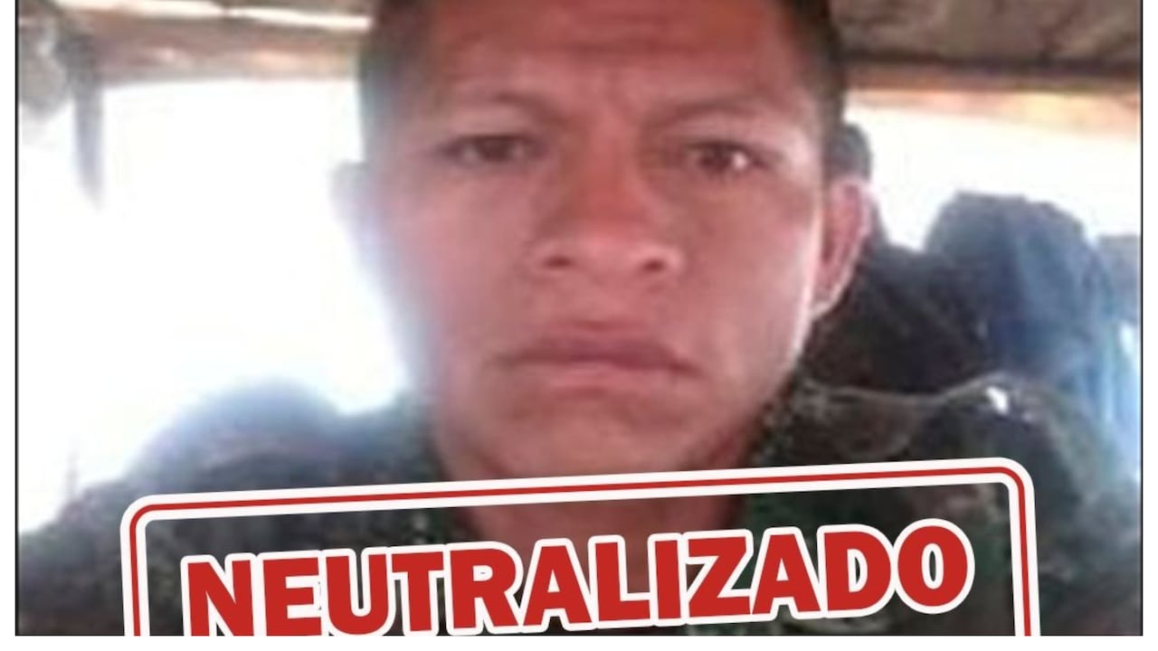Alias Whisky, tercer cabecilla de la estructura Dagoberto Ramos de las disidencias de las FARC en Cauca, fue dado de baja.