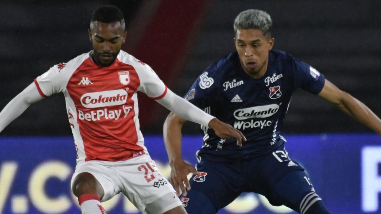 Santa Fe pudo ante Medellín encadenar dos victorias al hilo en la Liga Betplay