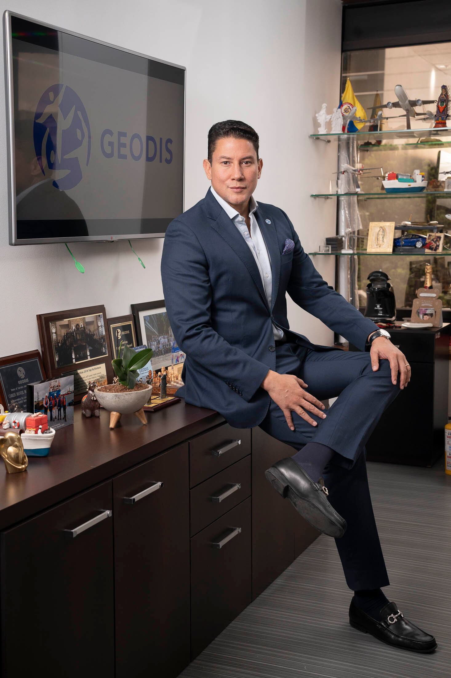 Carlos Manuel Palacios, gerente general de GEODIS  para Colombia.