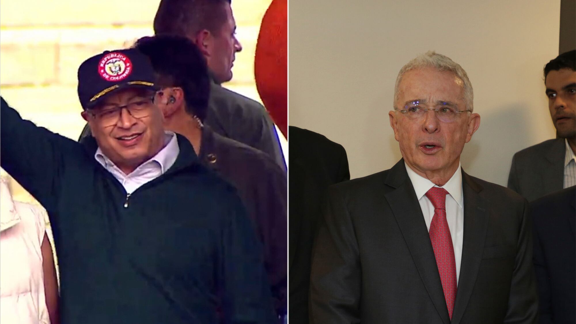 Gustavo Petro, Ex presidente Álvaro Uribe