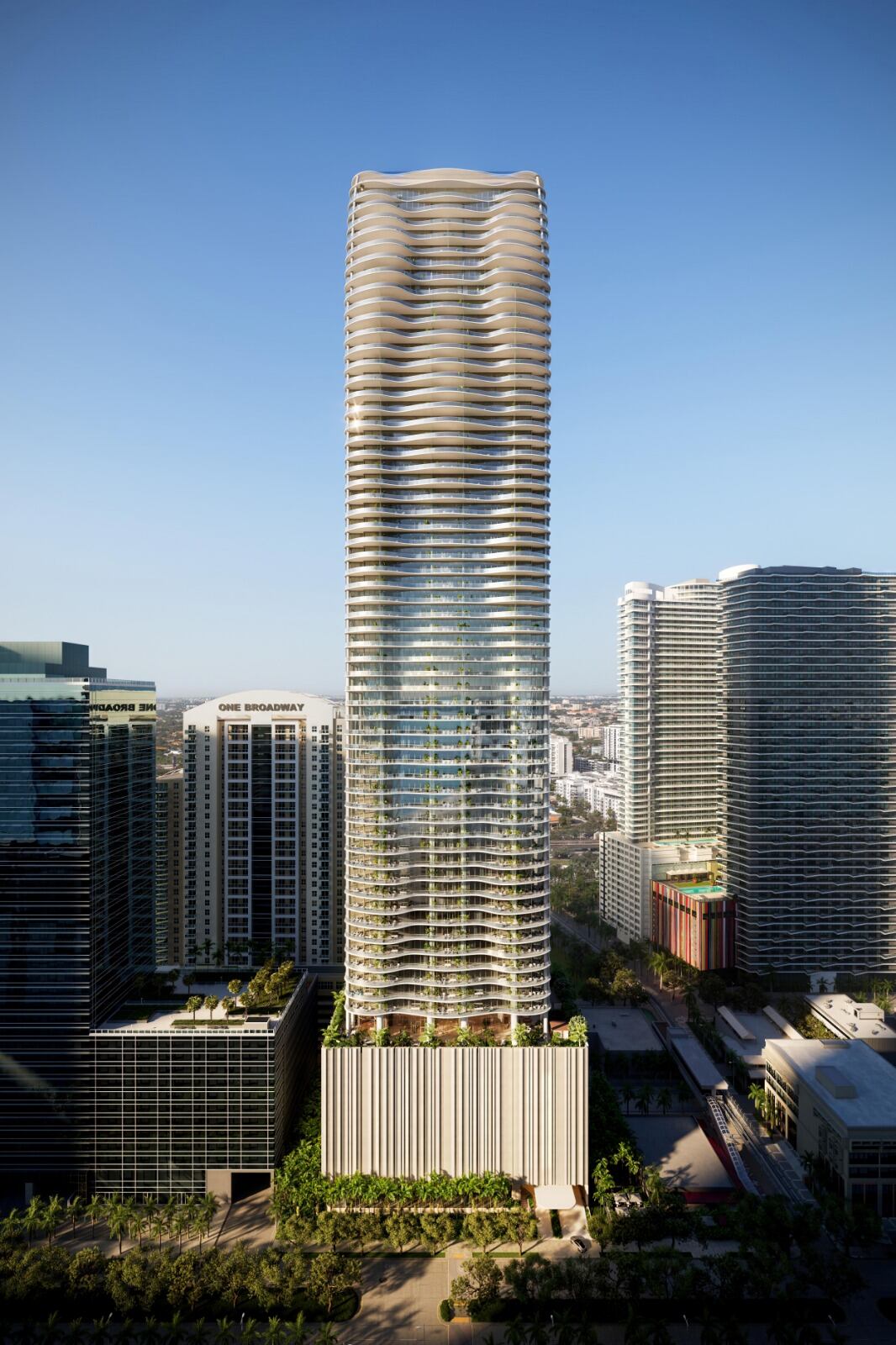 La torre de 70 pisos en Brickell, con más del 60 % de sus unidades vendidas, se consolida como uno de los desarrollos inmobiliarios más ambiciosos del sur de Florida.