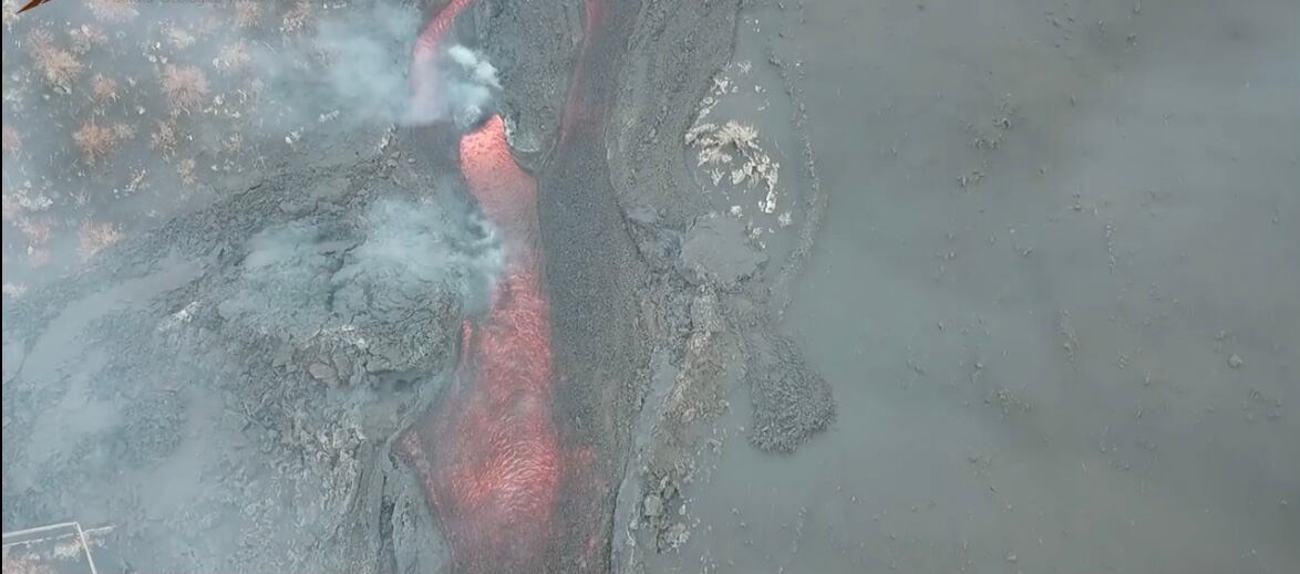 Impactante video: así avanza el volcan Cumbre vieja en las Islas Canarias