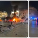 Manifestaciones en Milán