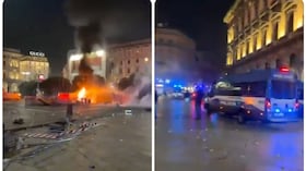Manifestaciones en Milán