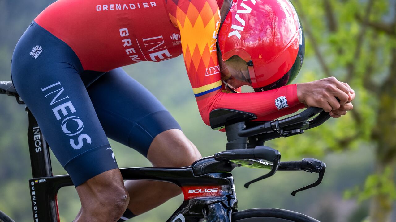 Egan Bernal, ciclista colombiano.