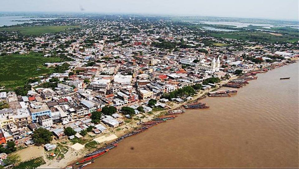 Panorámica de Magangué, centro de Bolívar.