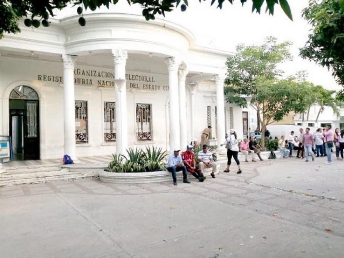 Sede de la Registraduría en Santa Marta